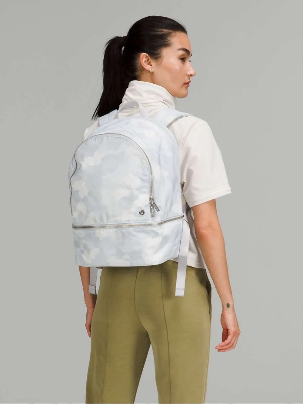 lululemon athletica White Camo Backpack - Large 20L City Adventurer Backpack